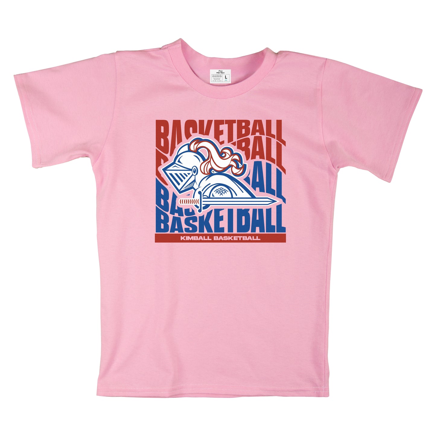 Dallas Kimball Basketball - Psychedelic T-Shirt