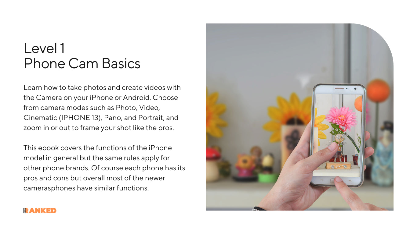 HARD COPY - How to film and edit sports using your CellPhone - Edition 2 Workbook