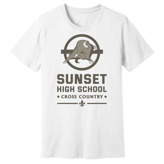 Dallas Sunset Cross Country - One T-Shirt