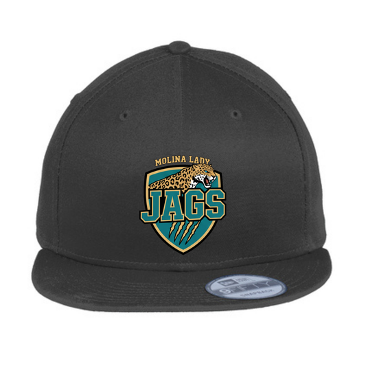Dallas Molina HS Lady Jags Flat Bill Snapback Cap