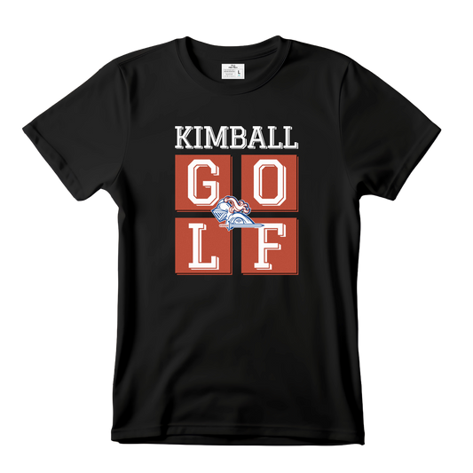Dallas Kimball Golf - Squared T-Shirt