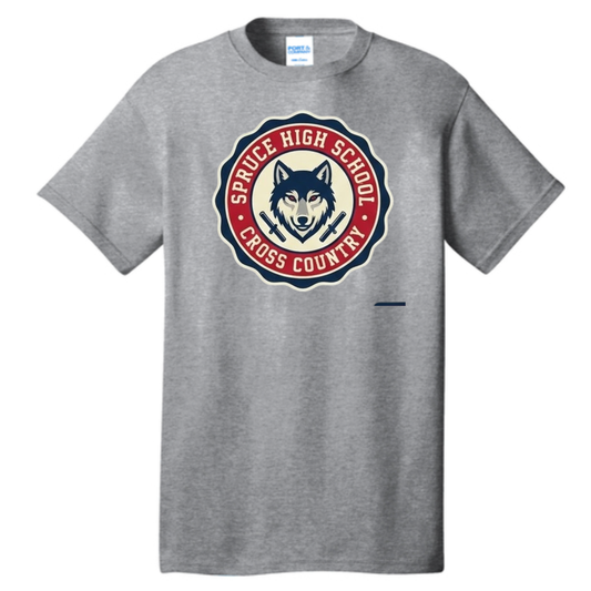 Dallas Spruce Cross Country - Wolf Pack Circle Tee