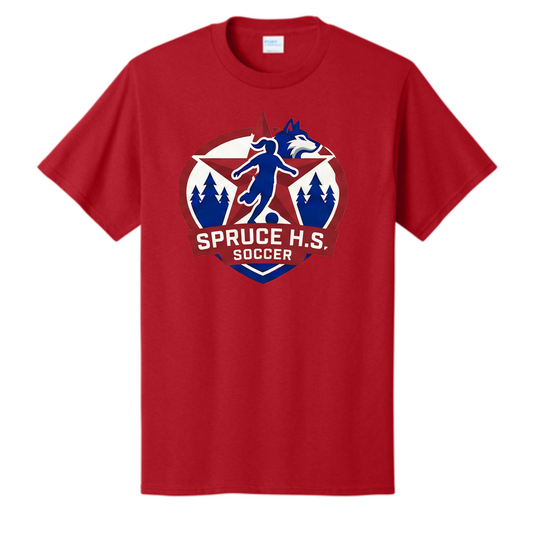 Dallas Spruce Girls Soccer - Wolf Star Tee