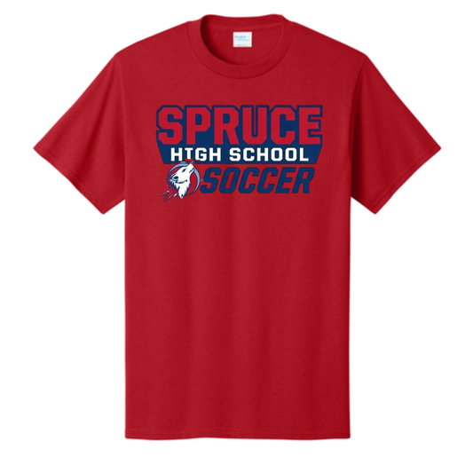 Dallas Spruce Soccer - Retro Tee