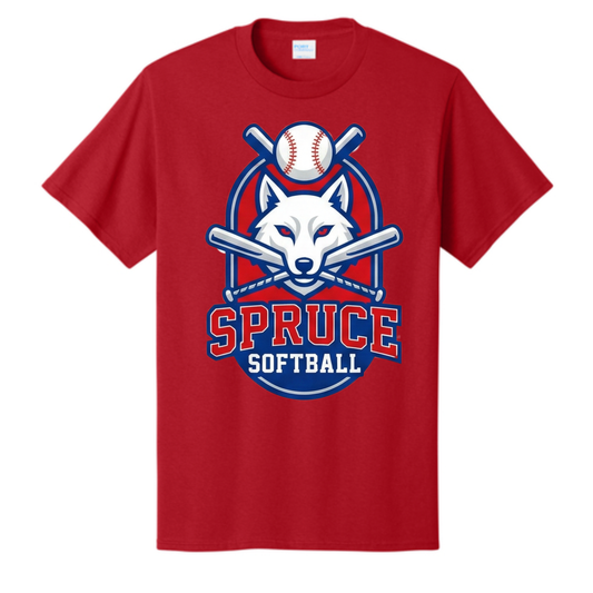 Dallas Spruce Softball - Guardian Wolves Tee