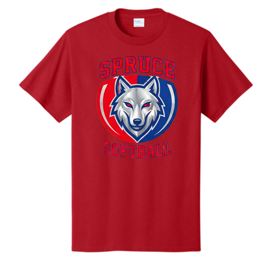 Dallas Spruce Softball - Wolves UP Tee