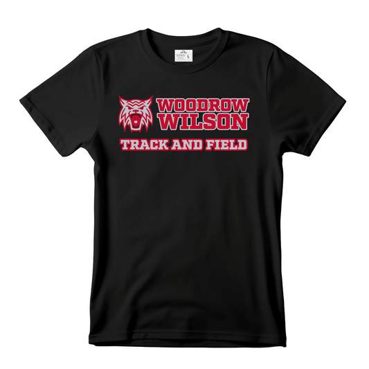 Woodrow Wilson Track & Field - BIG CAT - T-Shirt