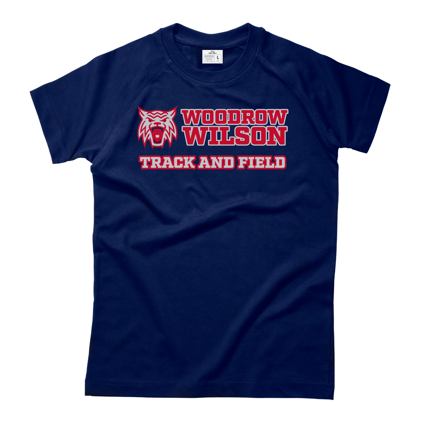 Woodrow Wilson Track & Field - BIG CAT - T-Shirt