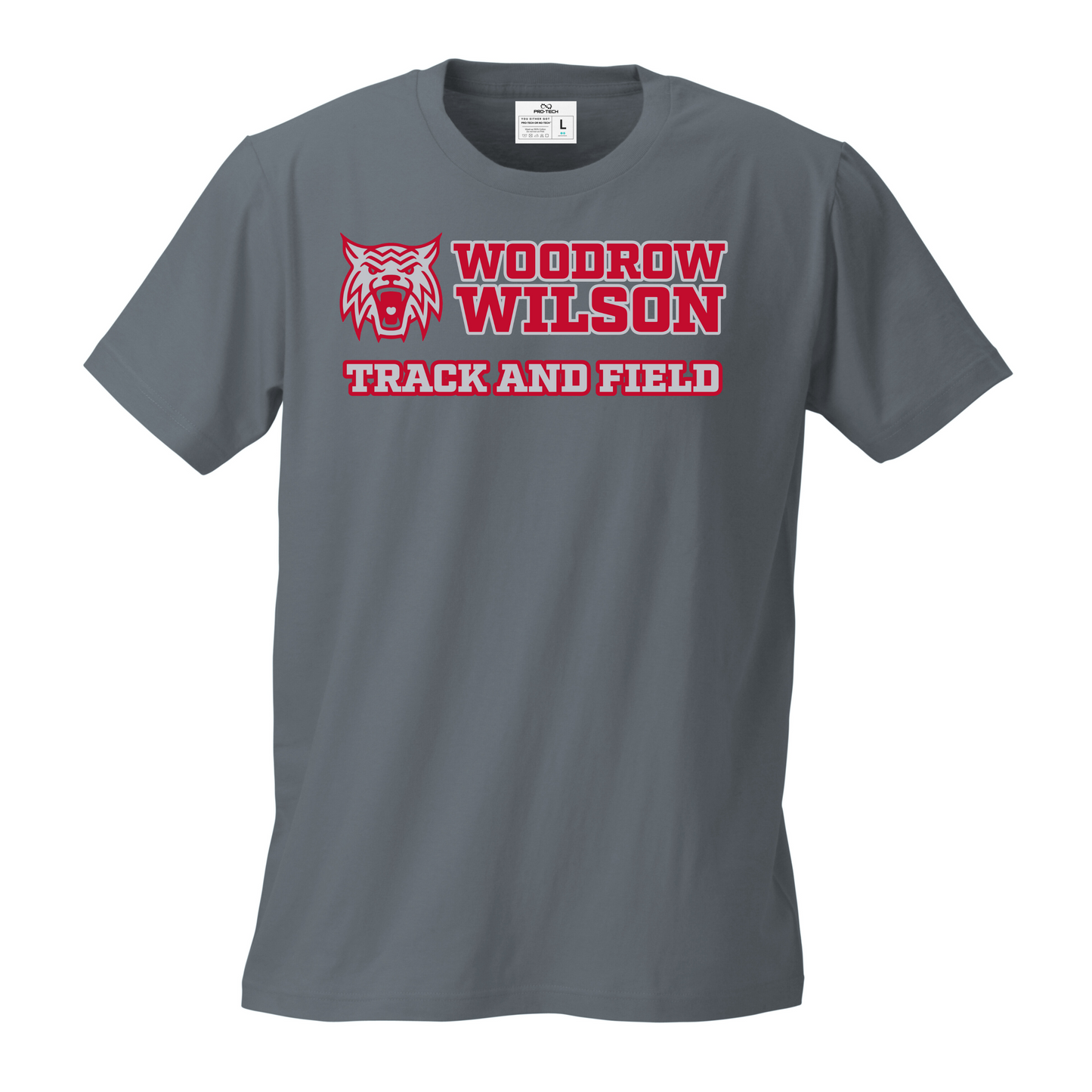 Woodrow Wilson Track & Field - BIG CAT - T-Shirt