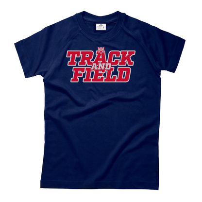 Woodrow Wilson Track & Field - BLOCK - T-Shirt