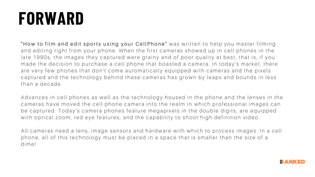 Digital Download: The Mobile Mixtape Masterclass – Filming & Editing Sports on iPhone/Android (Vol. 2)