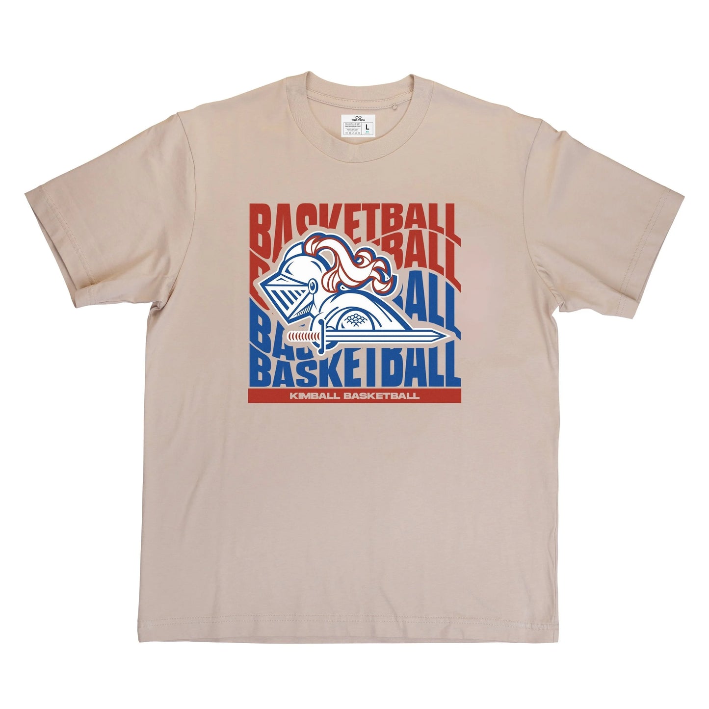 Dallas Kimball Basketball - Psychedelic T-Shirt