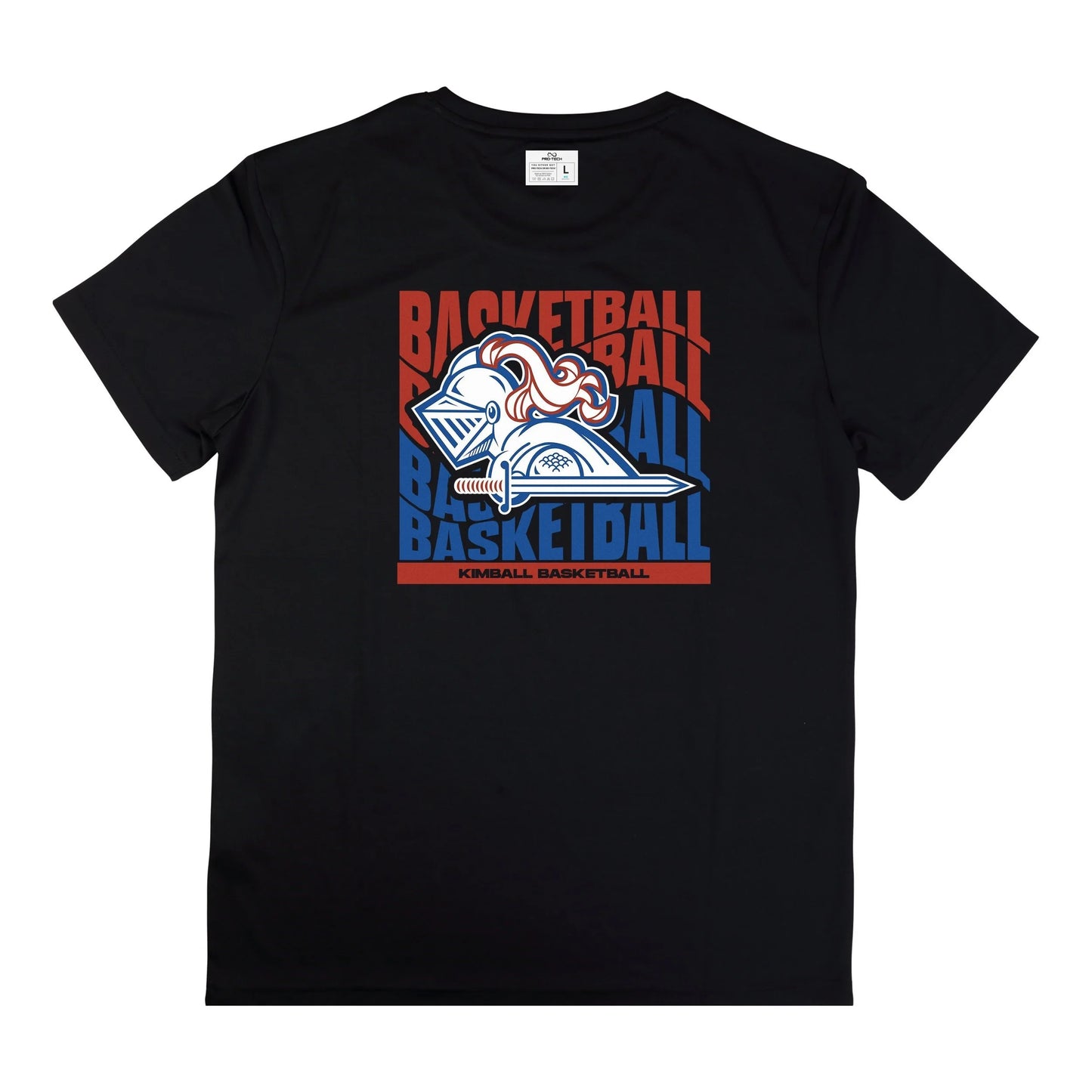 Dallas Kimball Basketball - Psychedelic T-Shirt