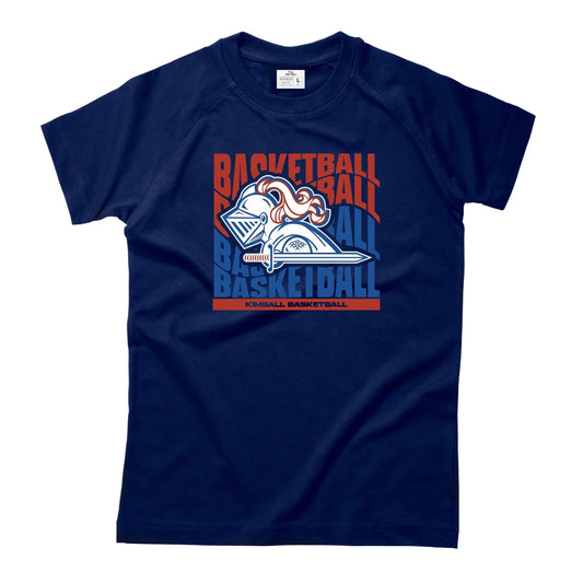 Dallas Kimball Basketball - Psychedelic T-Shirt