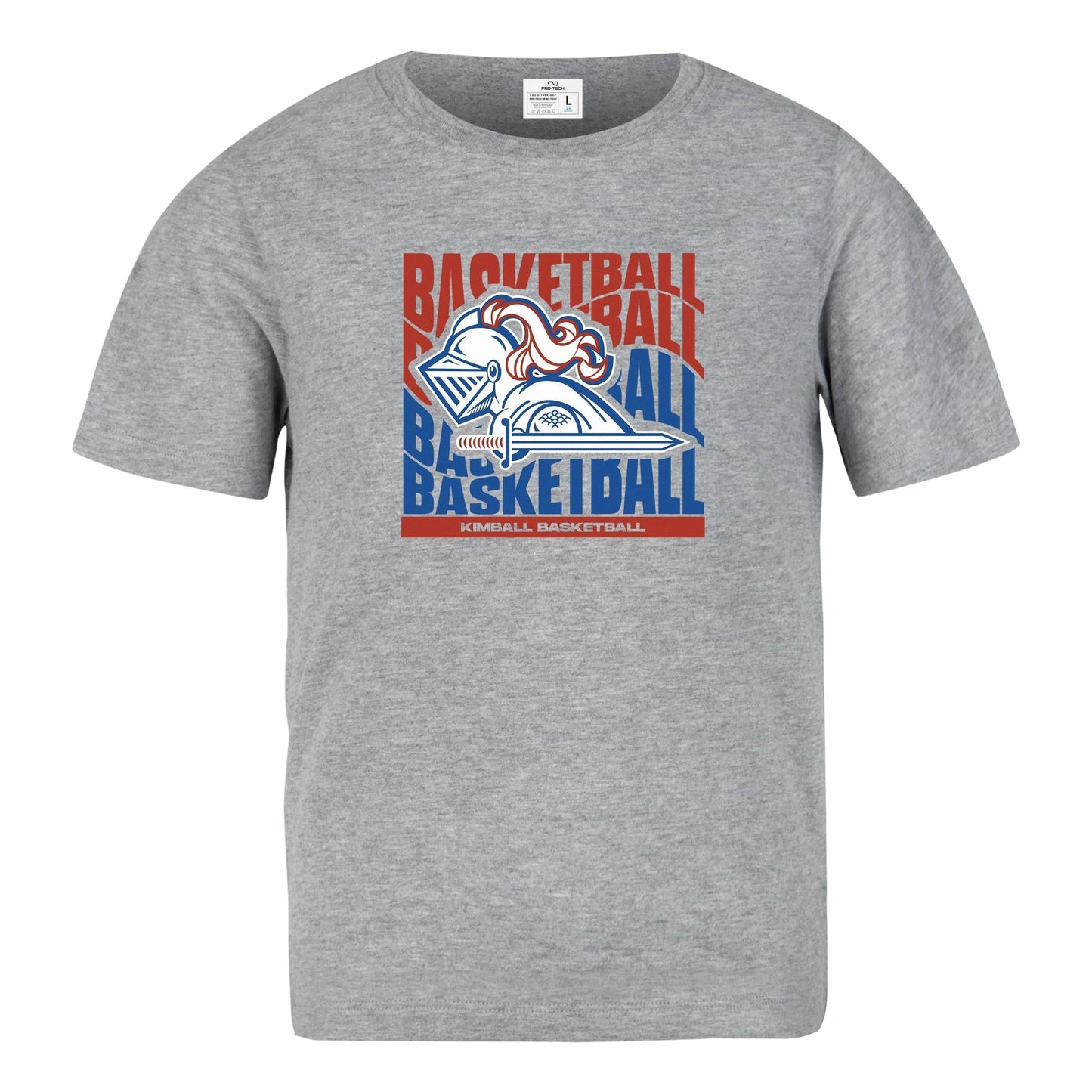 Dallas Kimball Basketball - Psychedelic T-Shirt