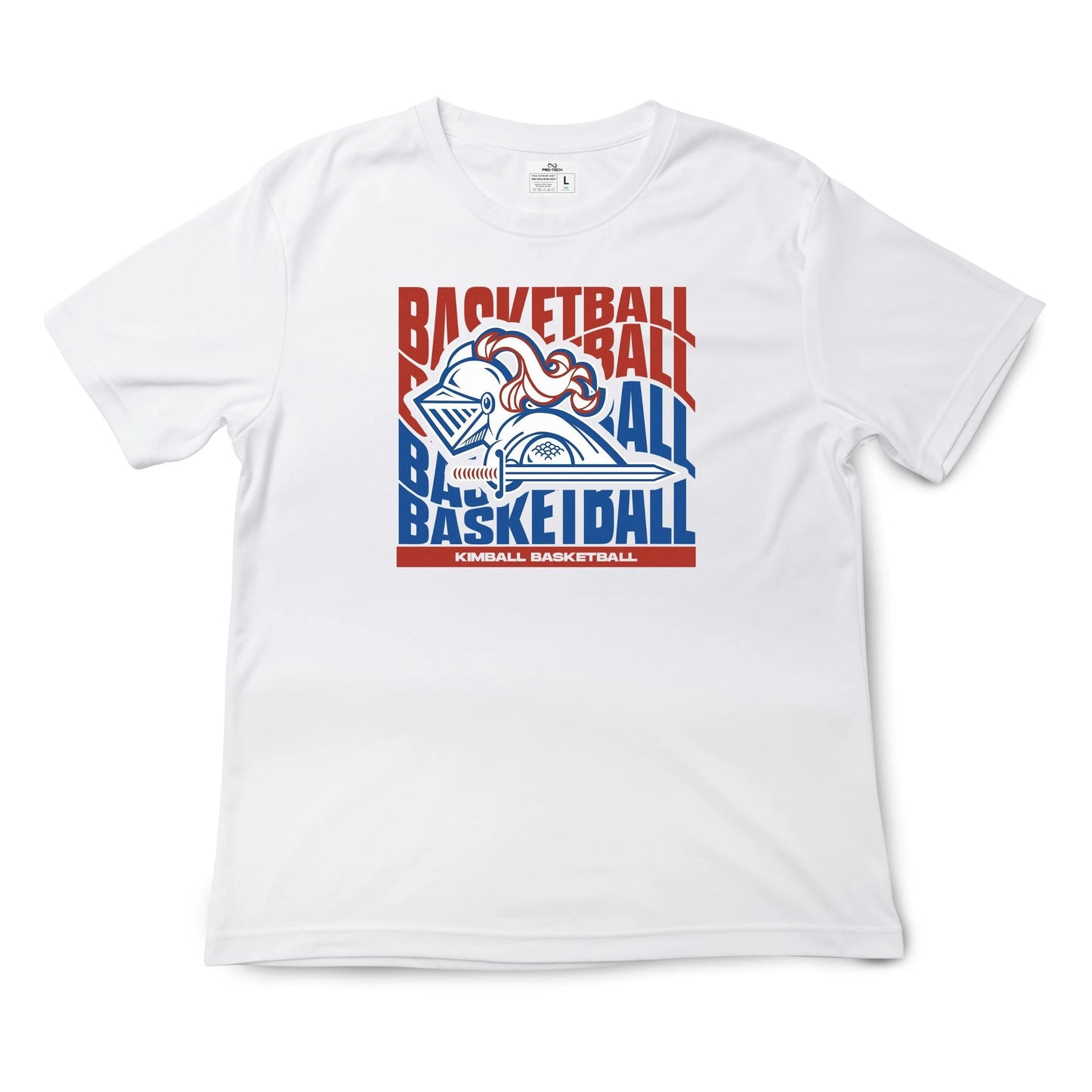 Dallas Kimball Basketball - Psychedelic T-Shirt