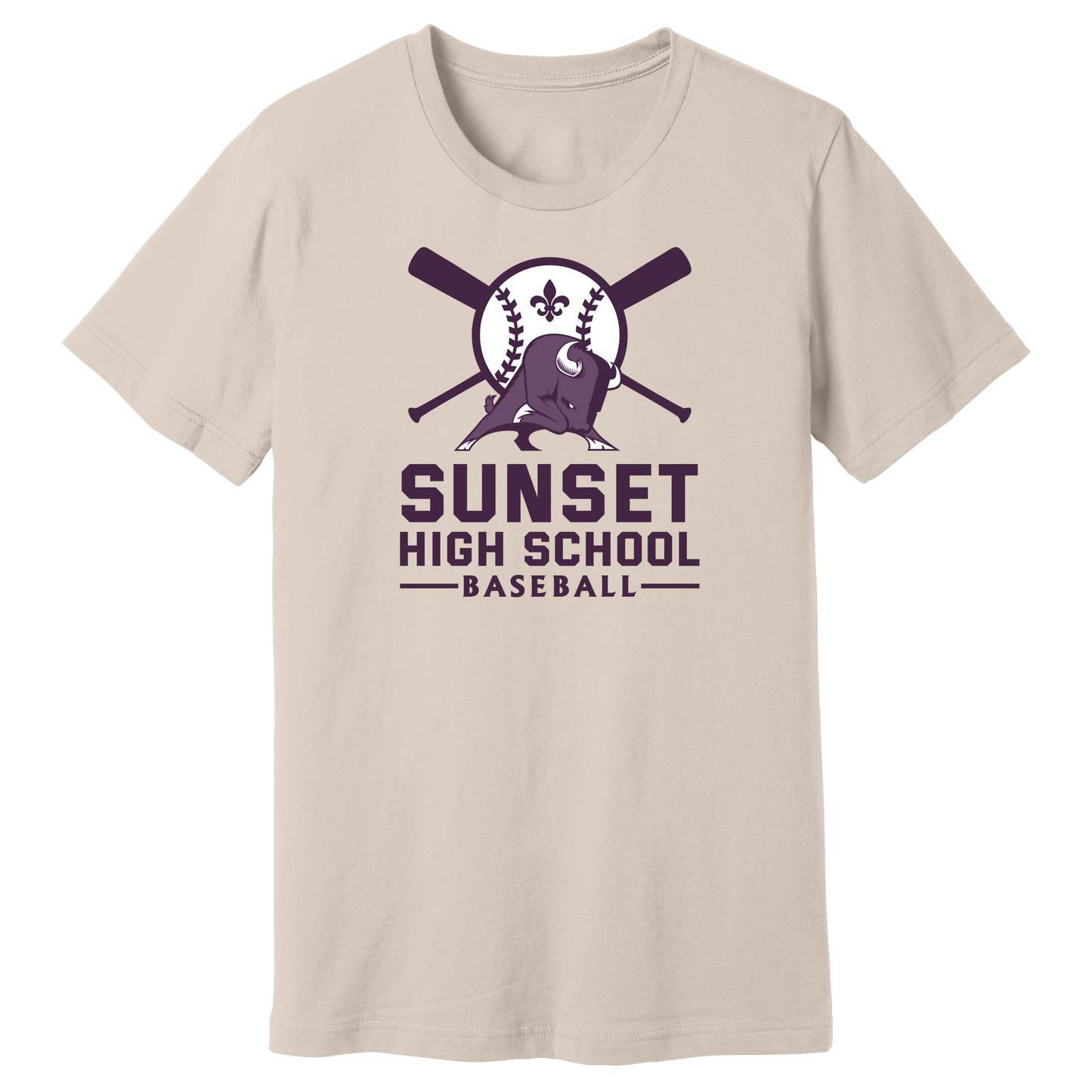 Dallas Sunset Baseball - TWO TIMES T-Shirt