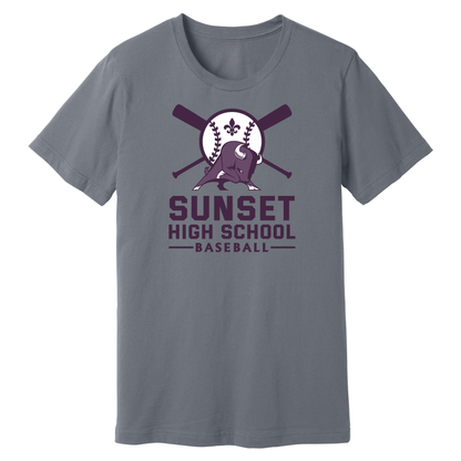 Dallas Sunset Baseball - TWO TIMES T-Shirt