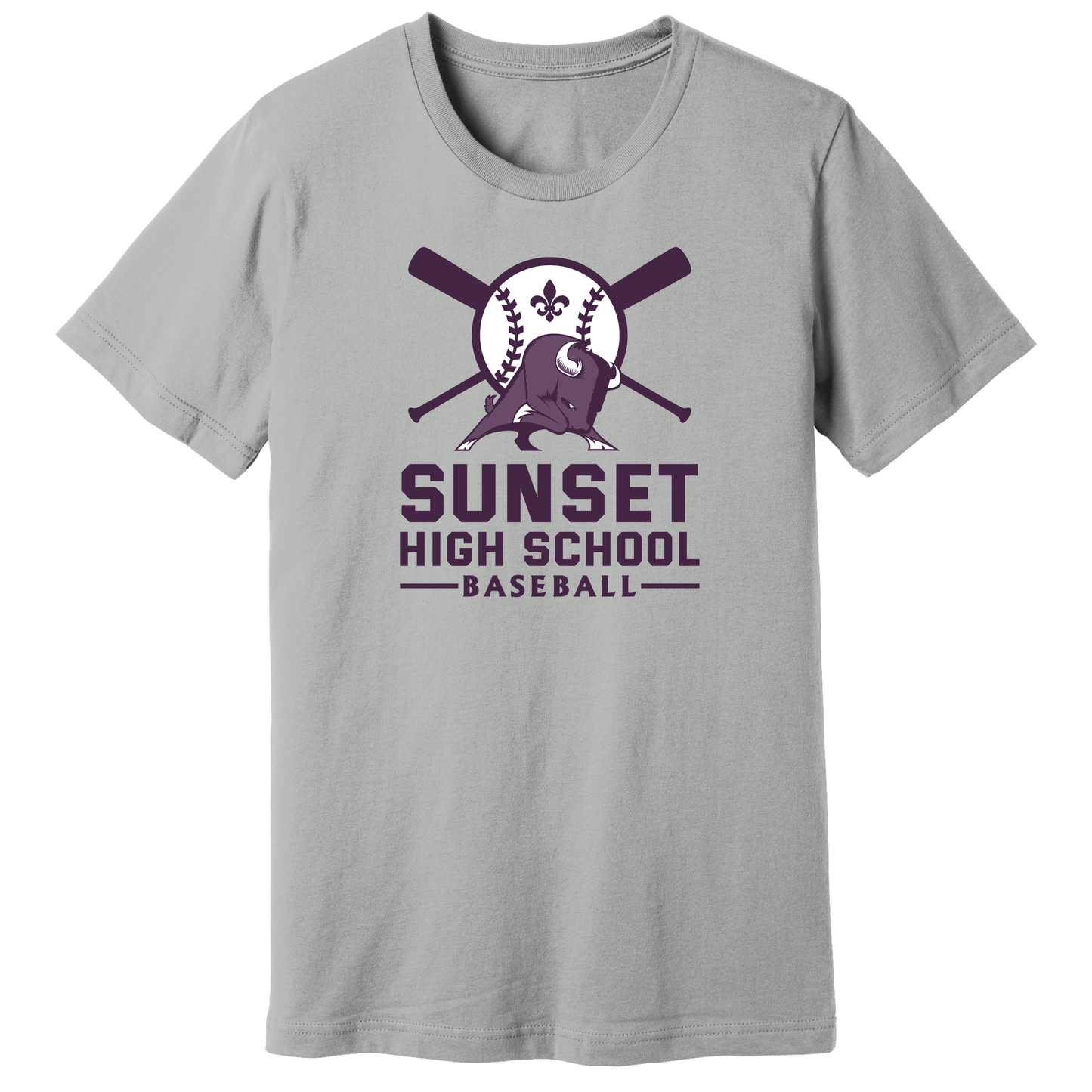 Dallas Sunset Baseball - TWO TIMES T-Shirt