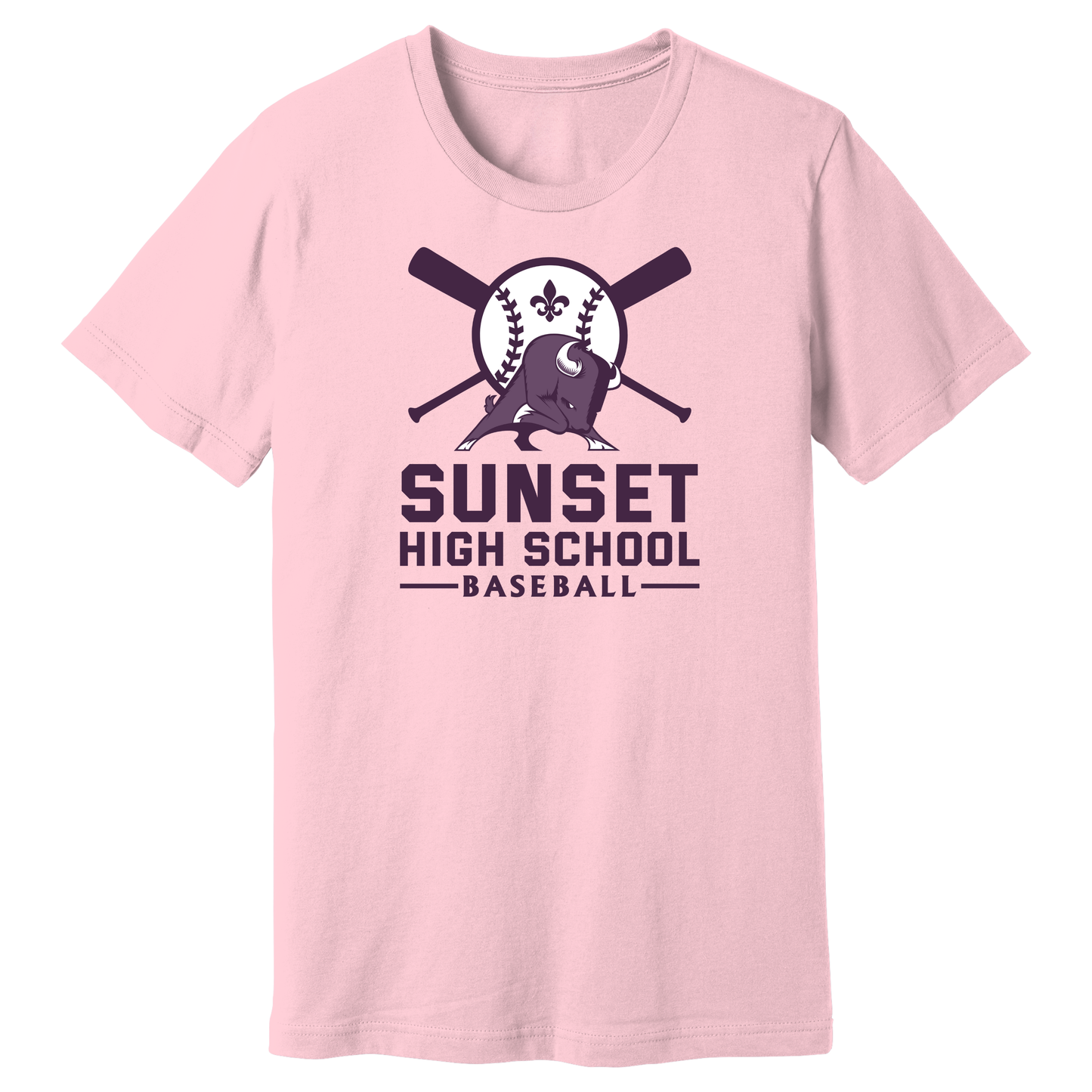 Dallas Sunset Baseball - TWO TIMES T-Shirt