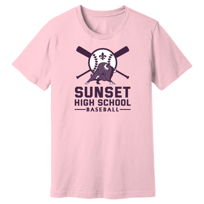 Dallas Sunset Baseball - TWO TIMES T-Shirt