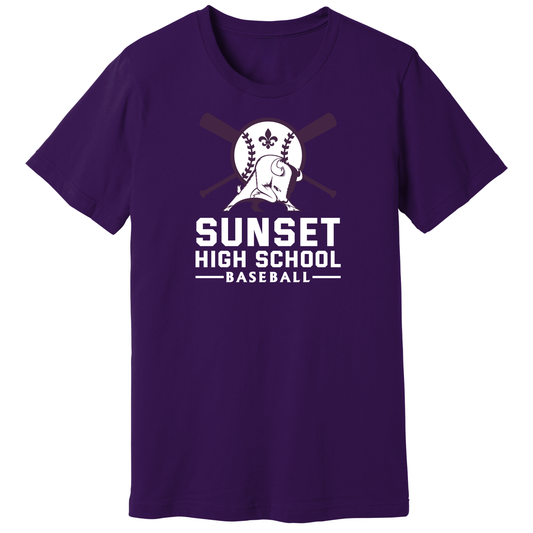 Dallas Sunset Baseball - TWO TIMES T-Shirt