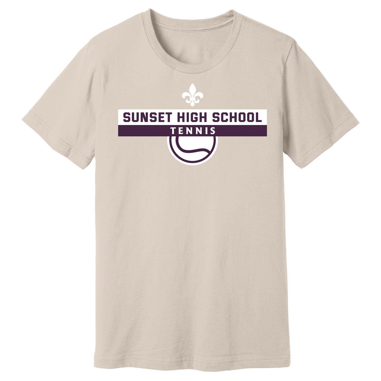 Dallas Sunset Tennis - Bison One T-Shirt