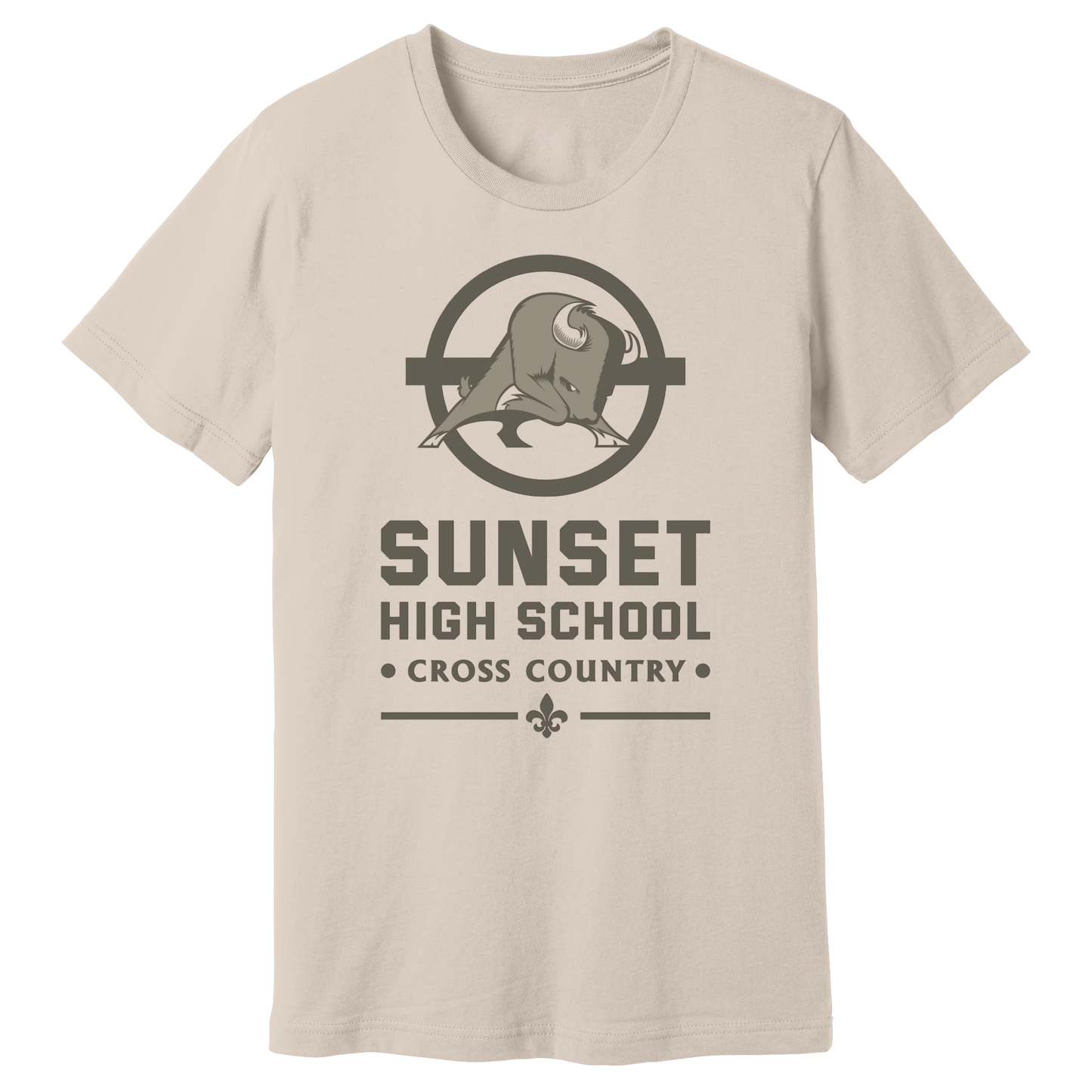 Dallas Sunset Cross Country - One T-Shirt