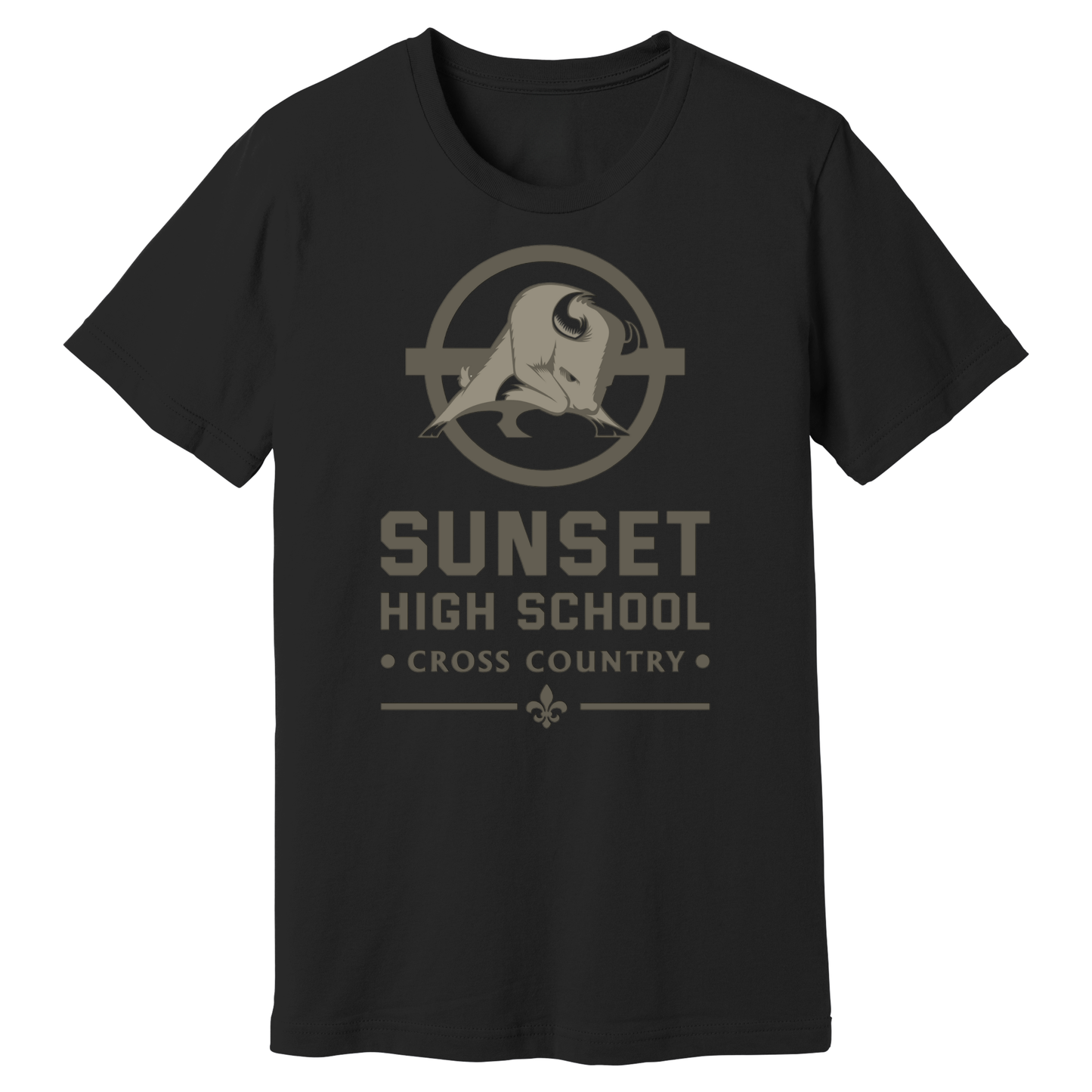Dallas Sunset Cross Country - One T-Shirt