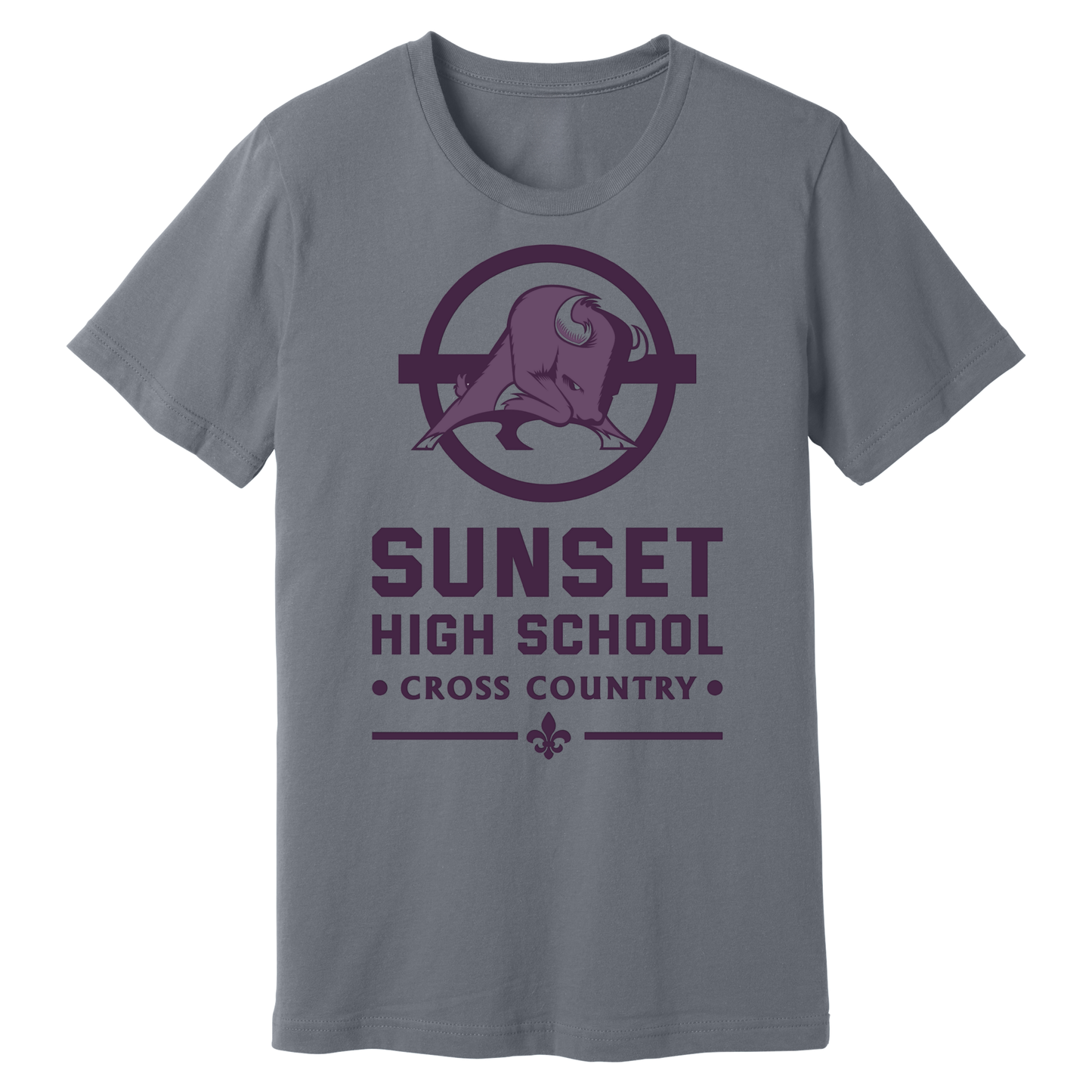 Dallas Sunset Cross Country - One T-Shirt