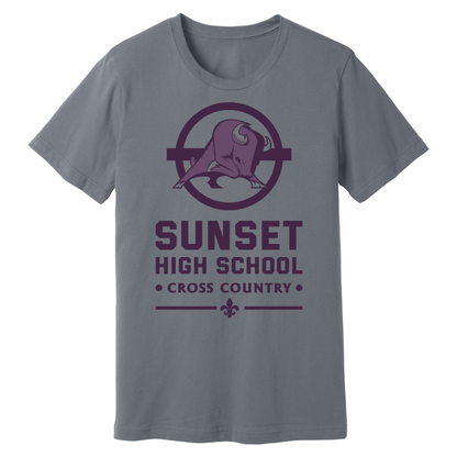 Dallas Sunset Cross Country - One T-Shirt