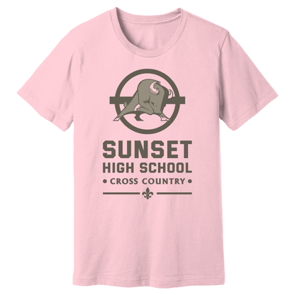 Dallas Sunset Cross Country - One T-Shirt
