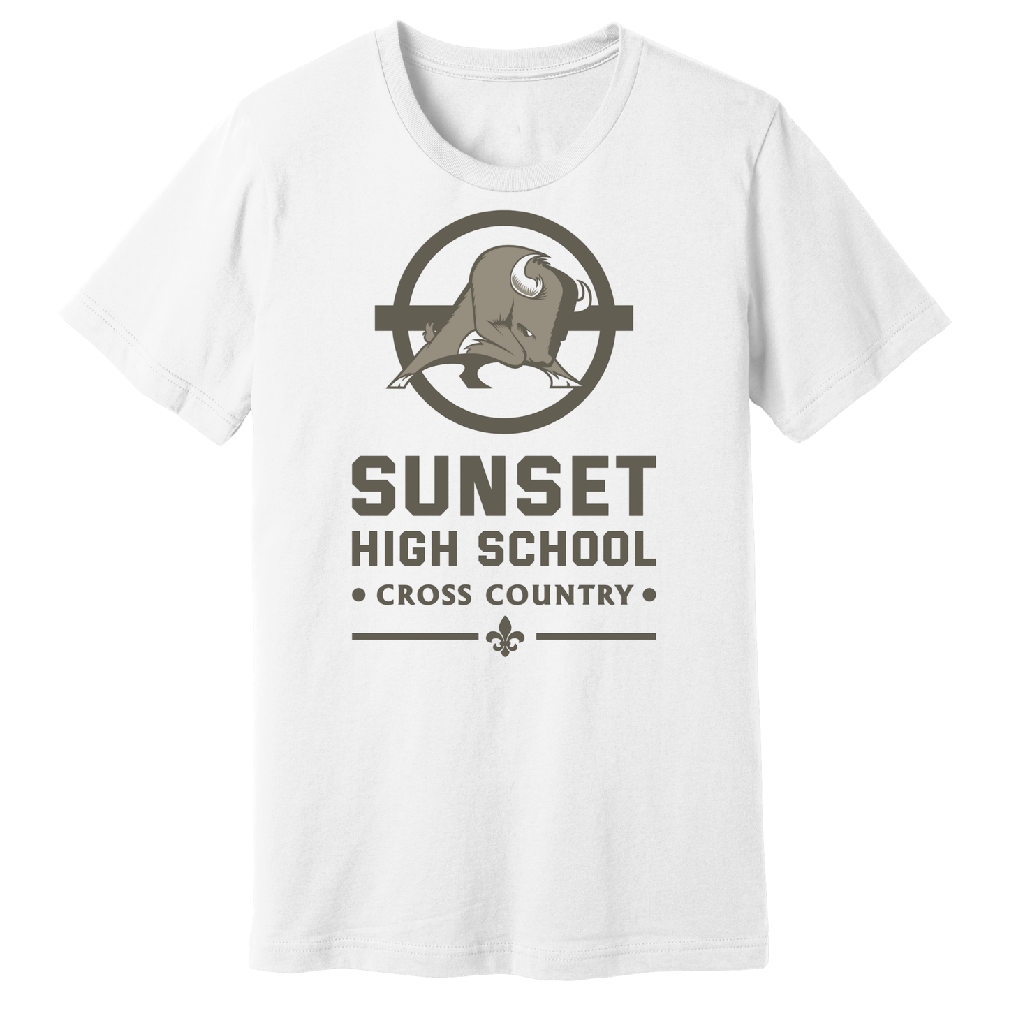 Dallas Sunset Cross Country - One T-Shirt