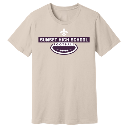 Dallas Sunset Football - LIFE T-Shirt