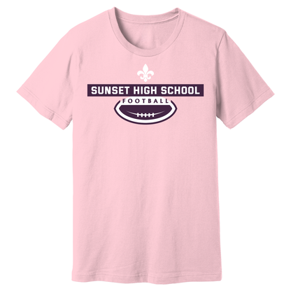 Dallas Sunset Football - LIFE T-Shirt