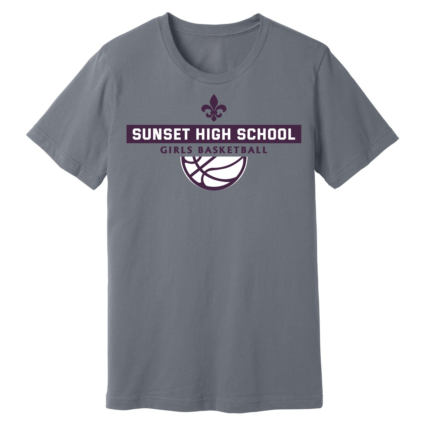 Dallas Sunset Girls Basketball - Fluer T-Shirt