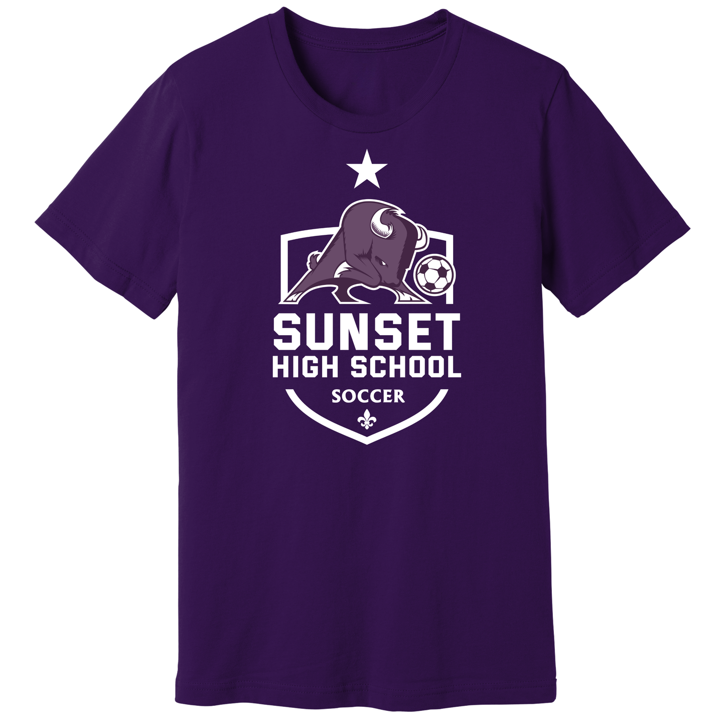 Dallas Sunset Soccer - Bison Star T-Shirt
