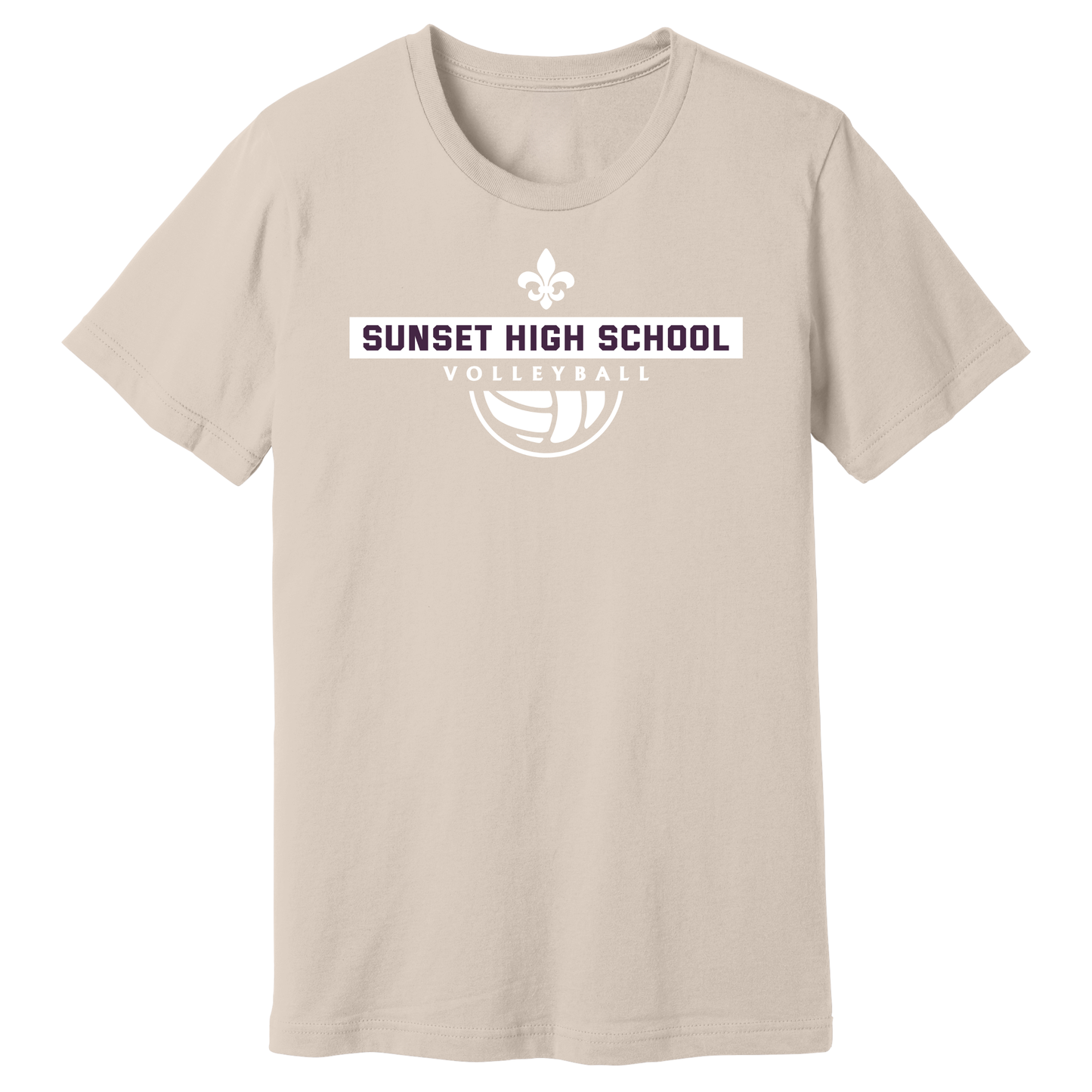 Dallas Sunset Volleyball - Fluer One T-Shirt