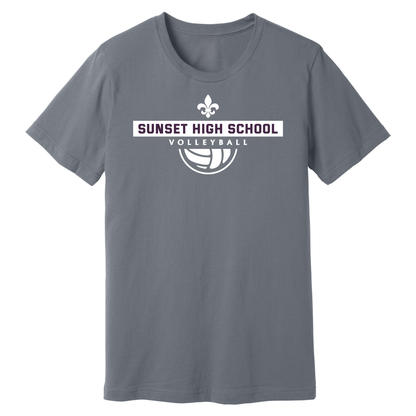 Dallas Sunset Volleyball - Fluer One T-Shirt
