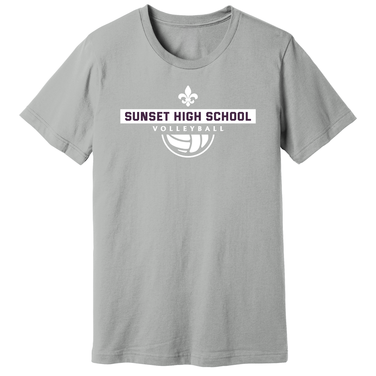 Dallas Sunset Volleyball - Fluer One T-Shirt