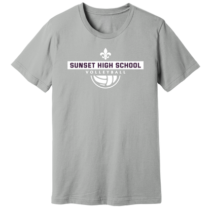 Dallas Sunset Volleyball - Fluer One T-Shirt