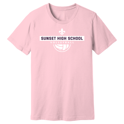 Dallas Sunset Volleyball - Fluer One T-Shirt