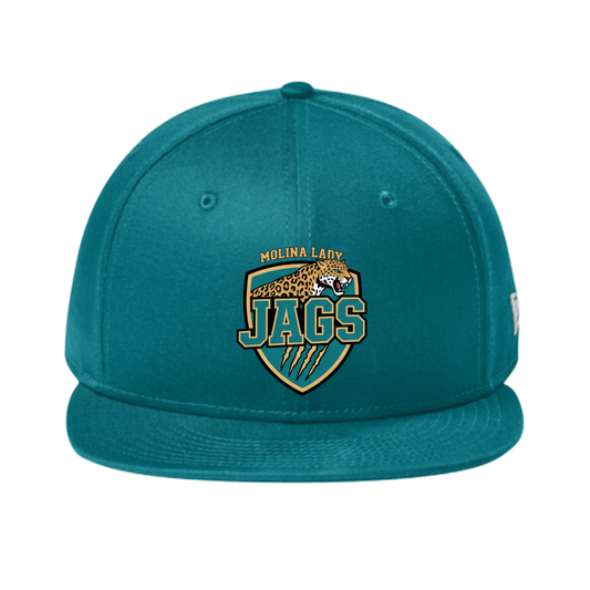 Dallas Molina HS Lady Jags Flat Bill Snapback Cap