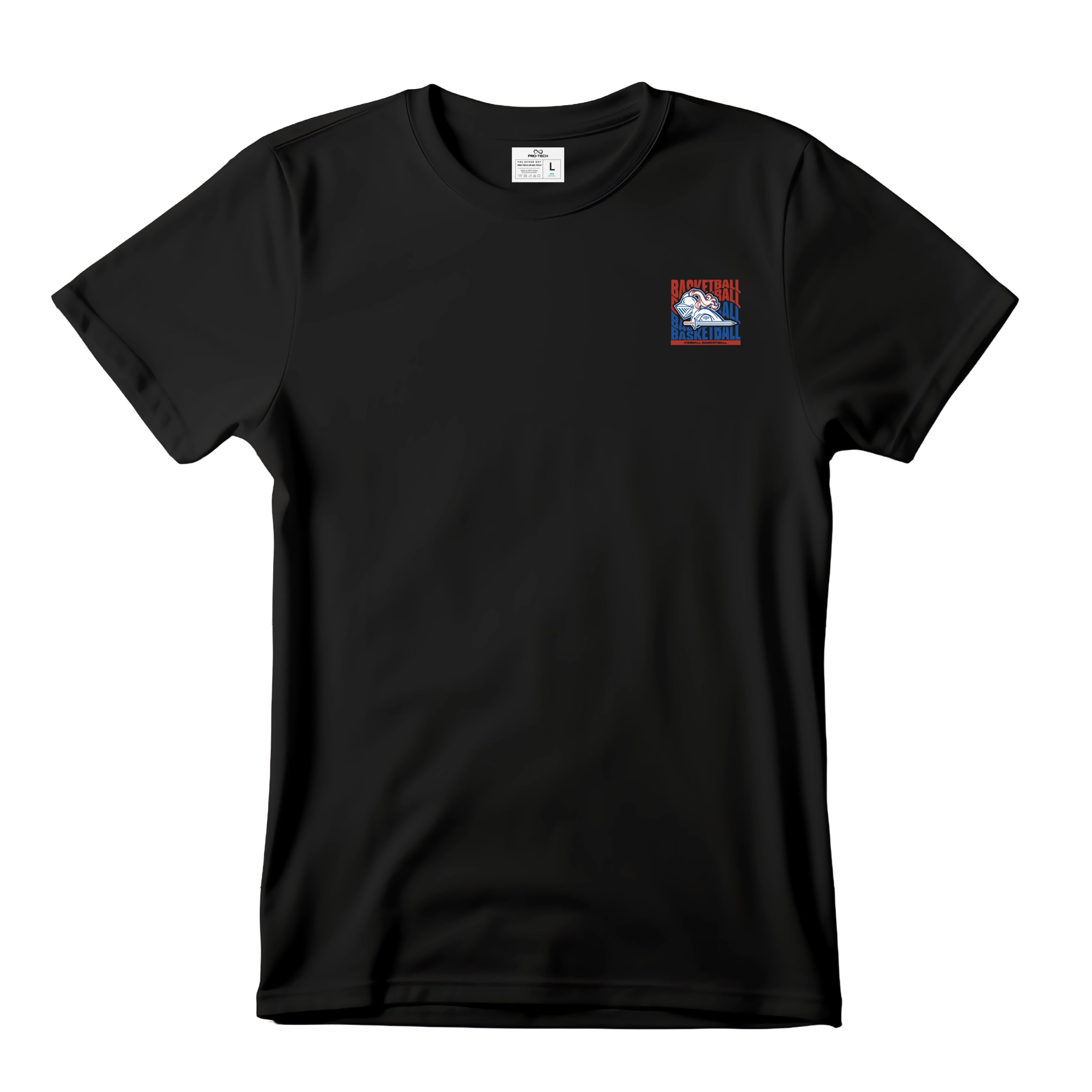Dallas Kimball Basketball - Psychedelic Pocket T-Shirt
