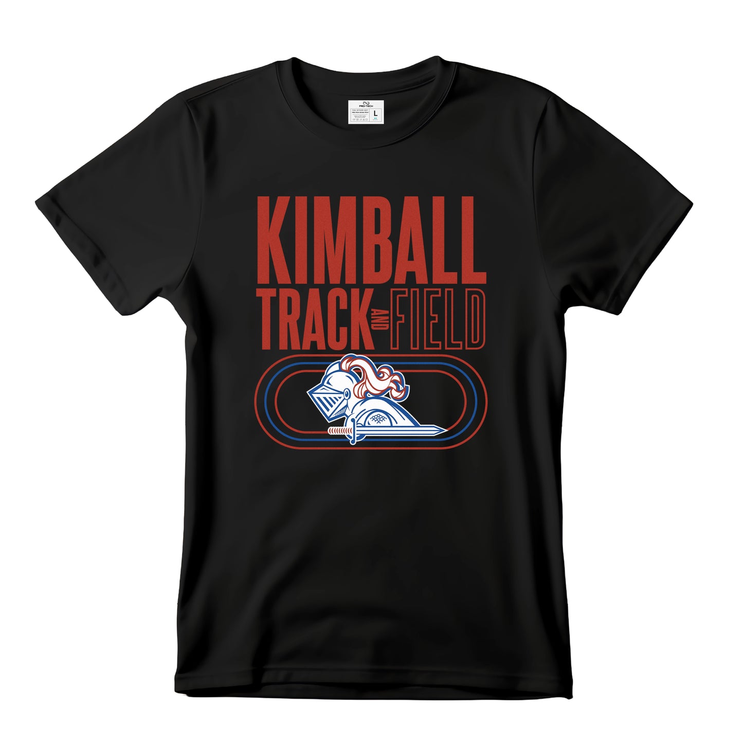 Dallas Kimball Track & Field - Big Knight Track T-Shirt