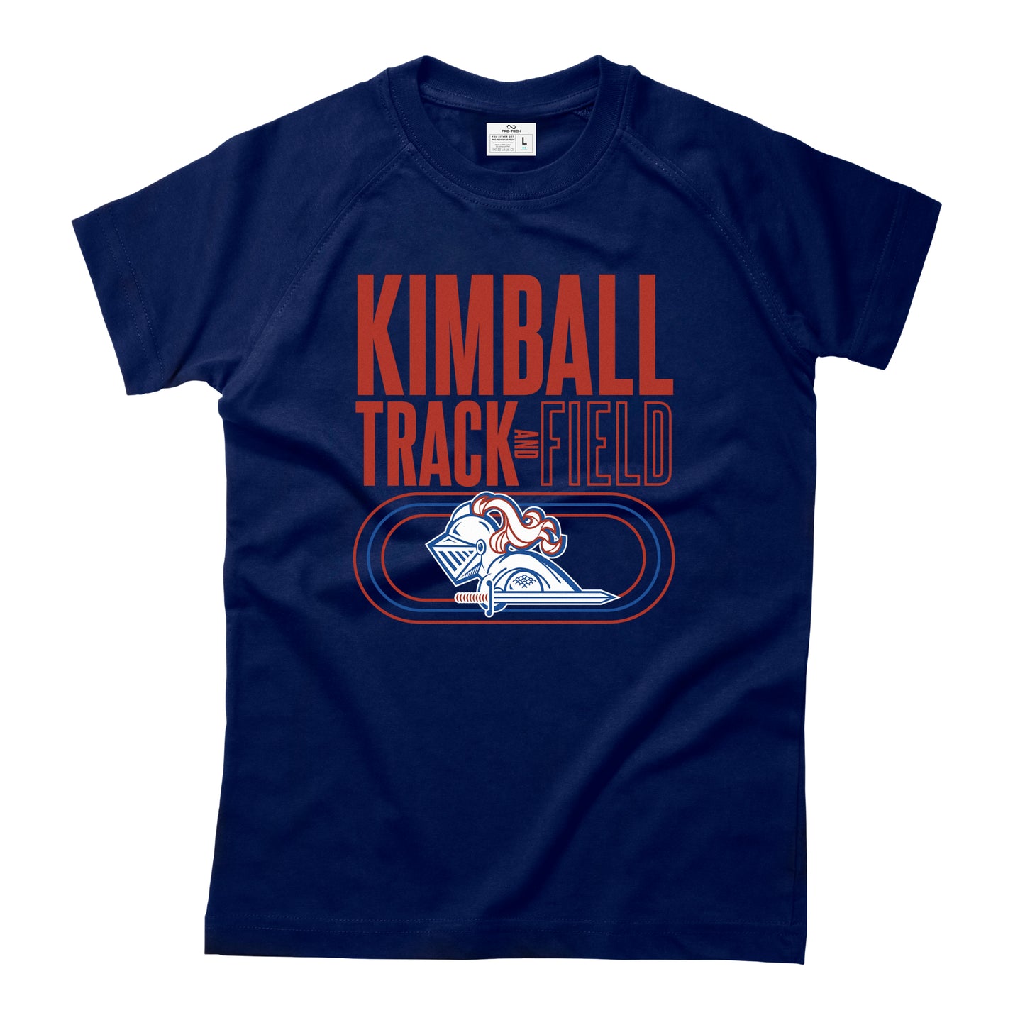 Dallas Kimball Track & Field - Big Knight Track T-Shirt