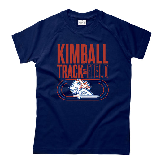 Dallas Kimball Track & Field - Big Knight Track T-Shirt