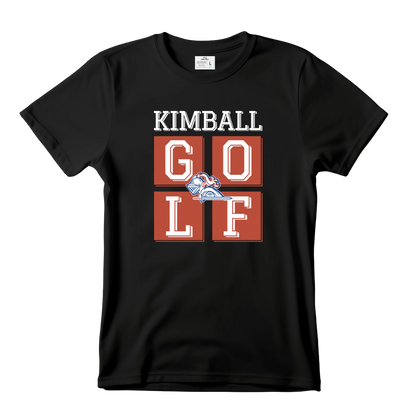 Dallas Kimball Golf T-Shirt - Squared Edition | Official Knights Spirit Wear