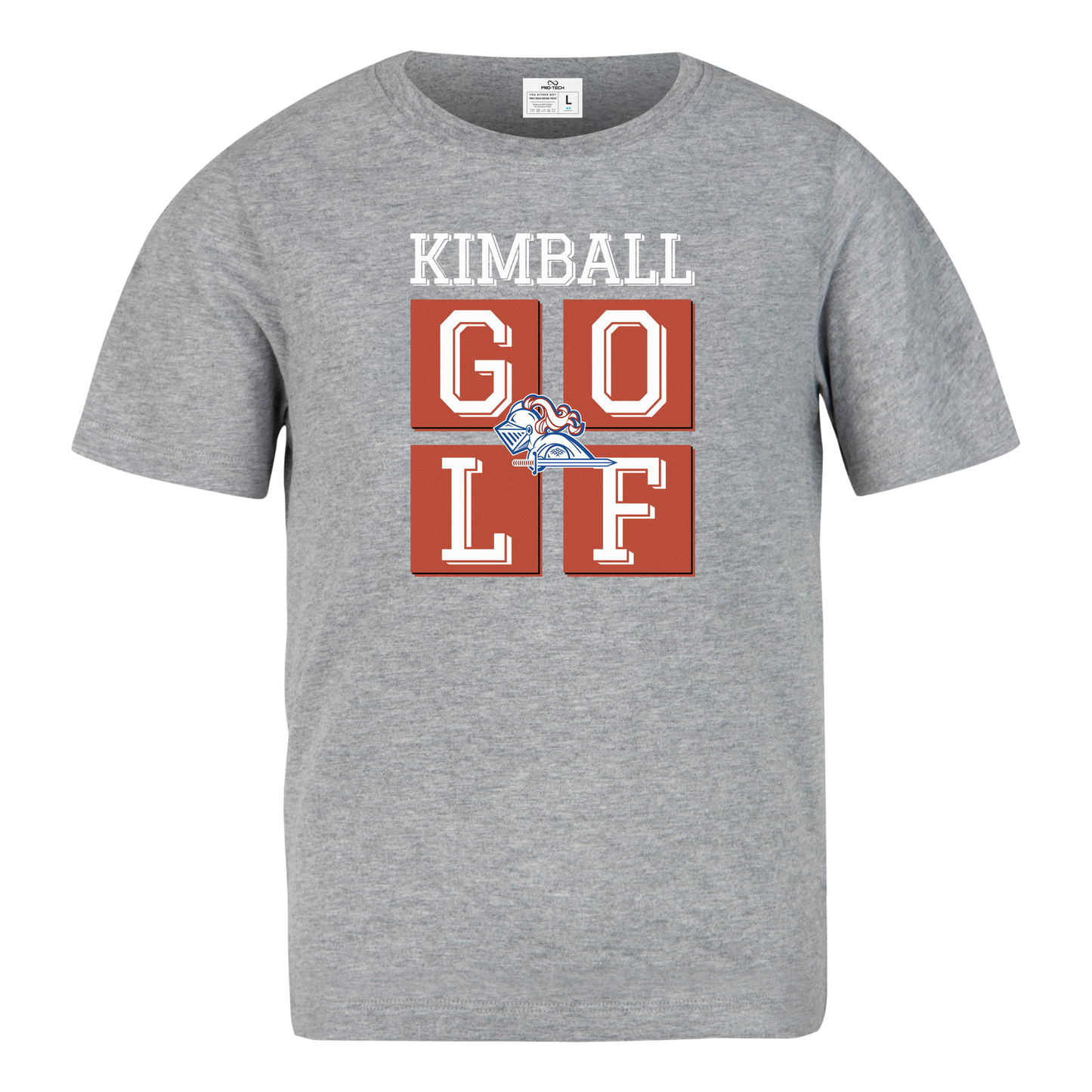 Dallas Kimball Golf T-Shirt - Squared Edition | Official Knights Spirit Wear