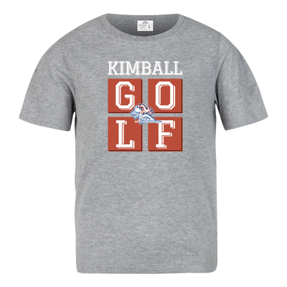 Dallas Kimball Golf T-Shirt - Squared Edition | Official Knights Spirit Wear